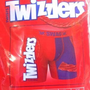 SWAG HERSHEY MEN'S TWIZZLERS BOXER BRIEFS SIZE MEDIUM 31-33 NWT